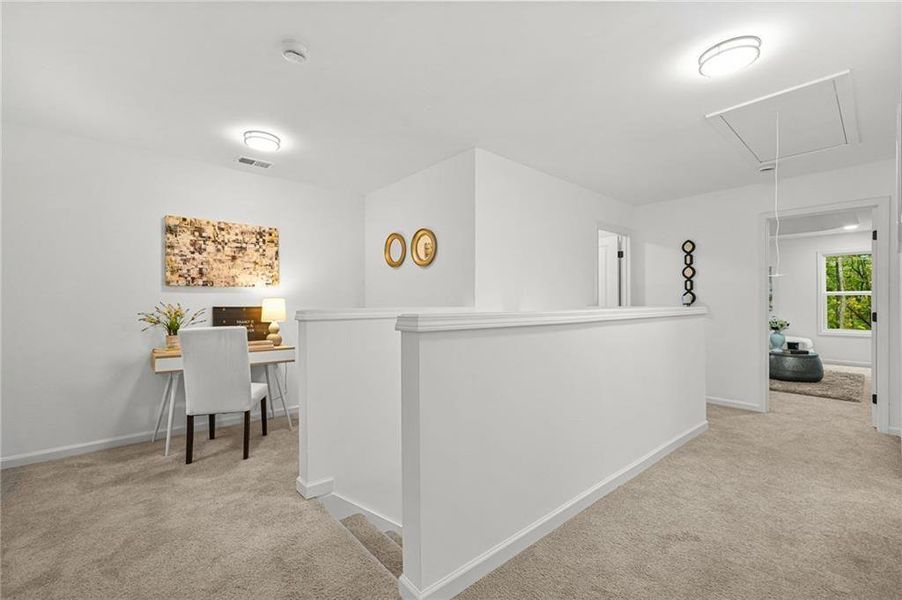 Furnished interior view inside a new home in , Gainesville (Image 19).