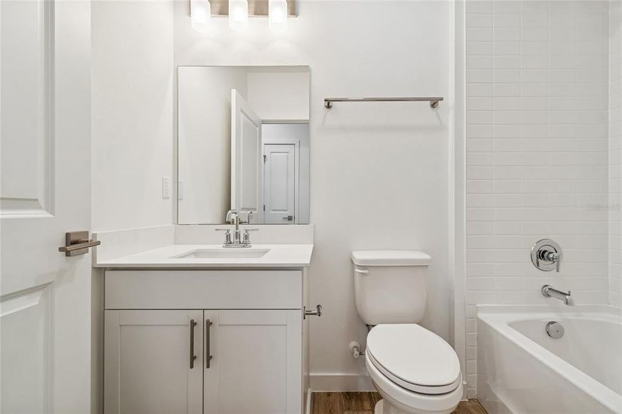 Furnished interior view inside a new home in Aspire at Glen Aire, Ocala (Image 13).