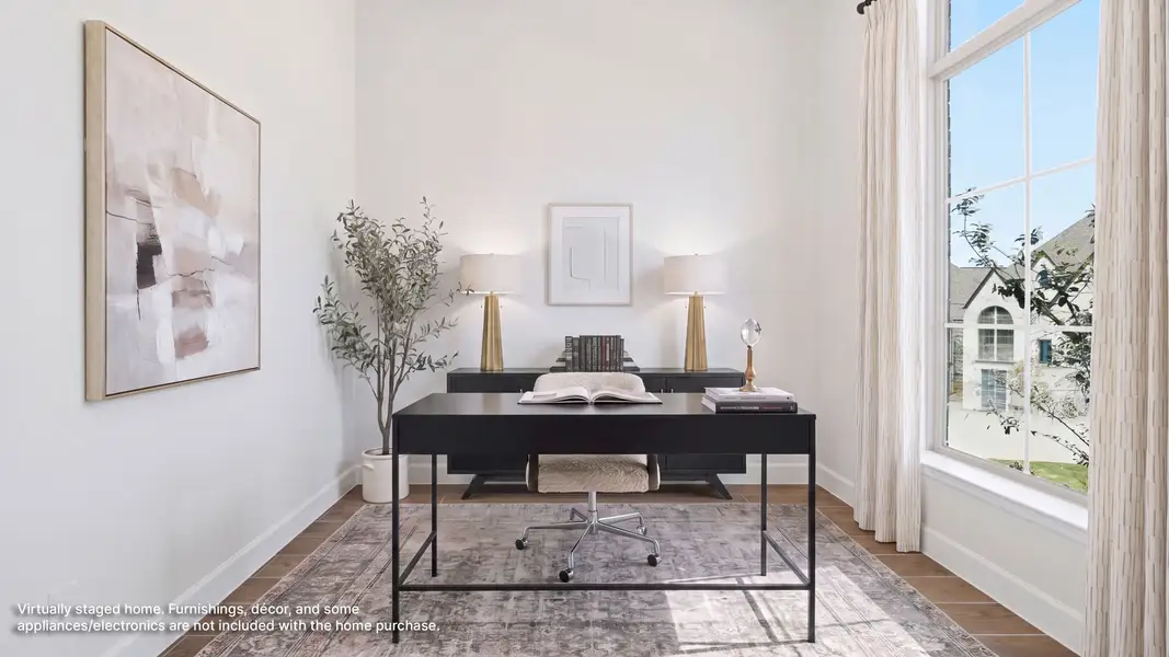 Furnished interior view inside a new home in Ramble, Celina (Image 8).