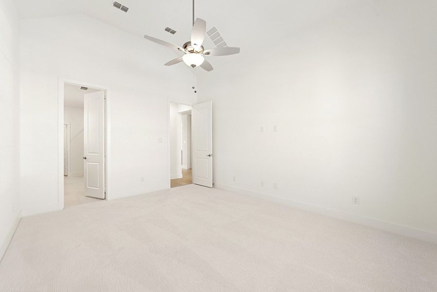 Representative unfurnished interior of a home built from the Skybrook by Landon Homes in Fields - East Village, Frisco (Image 24). Representative unfurnished interior of a home built from the Skybrook by Landon Homes in Fields - East Village, Frisco (Image 24).