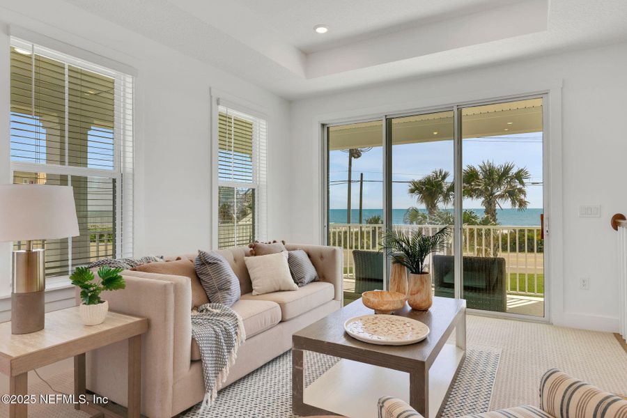 Furnished interior view inside a new home in Seaside Vista, St. Augustine (Image 54).