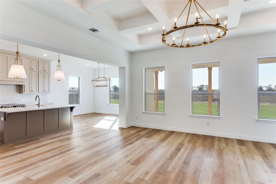 Spacious, unfurnished interior of a new home in Settler’s Glen, Rhome (Image 8). Spacious, unfurnished interior of a new home in Settler’s Glen, Rhome (Image 8).