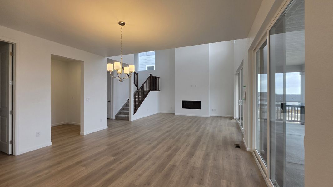 Spacious, unfurnished interior of a new home in Trailstone, Arvada (Image 17). Spacious, unfurnished interior of a new home in Trailstone, Arvada (Image 17).