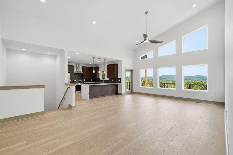 Spacious, unfurnished interior of a new home in , Ellijay (Image 24).