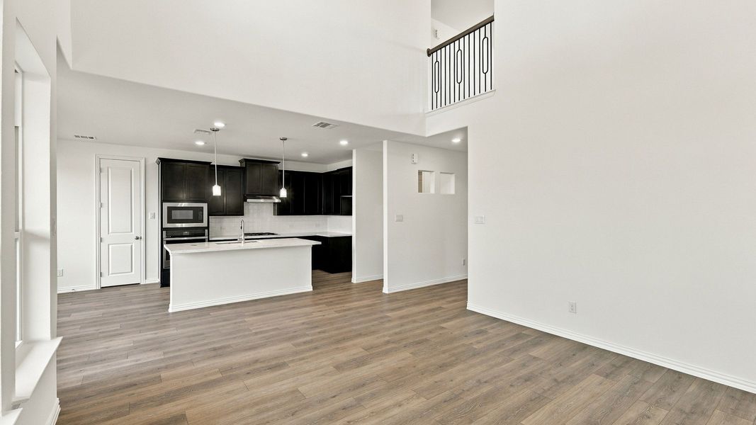 Furnished interior view inside a new home in Wildflower Ranch, Fort Worth (Image 18).