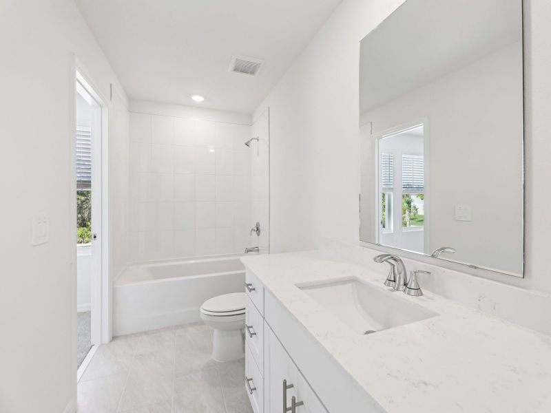 Furnished interior view inside a new home in The Meadow at Crossprairie Townes, St. Cloud (Image 6). Furnished interior view inside a new home in The Meadow at Crossprairie Townes, St. Cloud (Image 6).