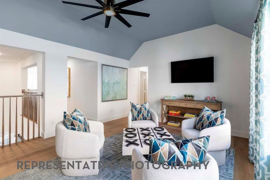 Furnished interior view inside a new home in Quail Hollow, Rockwall (Image 14).