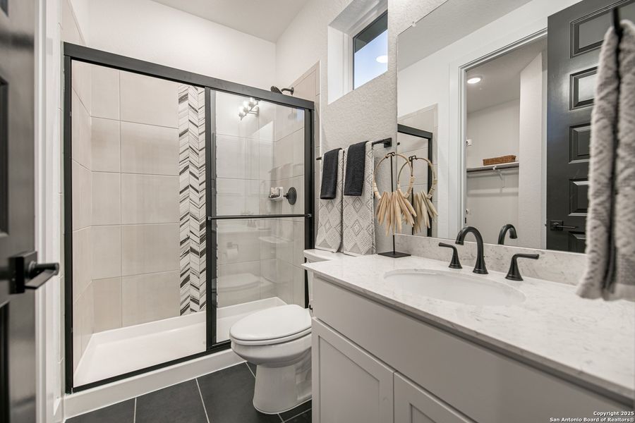 Furnished interior view inside a new home in Mesa Western, Cibolo (Image 13). Furnished interior view inside a new home in Mesa Western, Cibolo (Image 13).