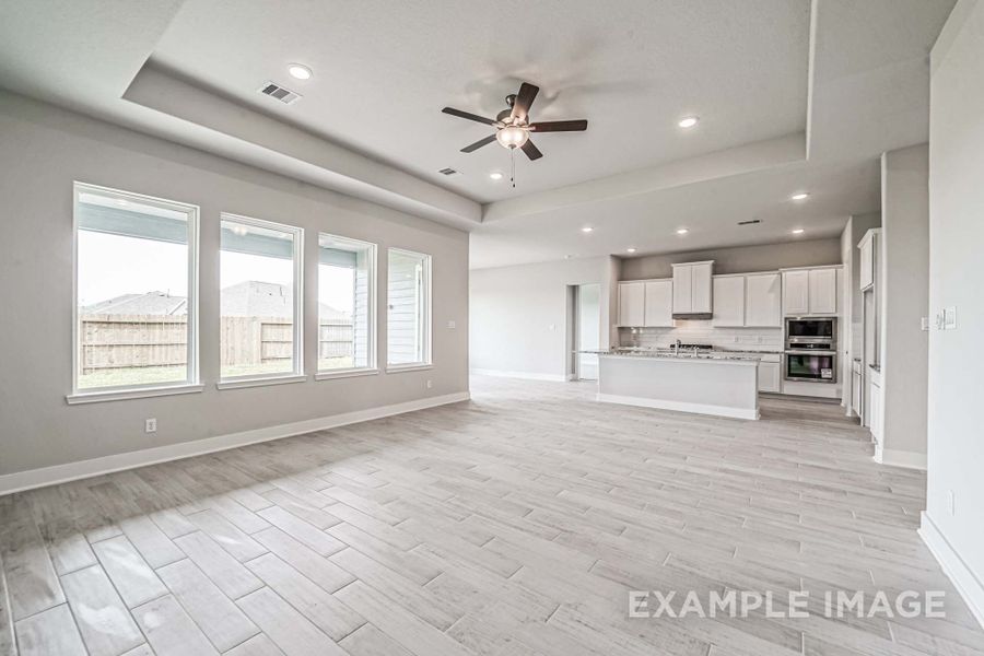 Representative unfurnished interior of a home built from the The George by Davidson Homes LLC in Lago Mar, Texas City (Image 7).