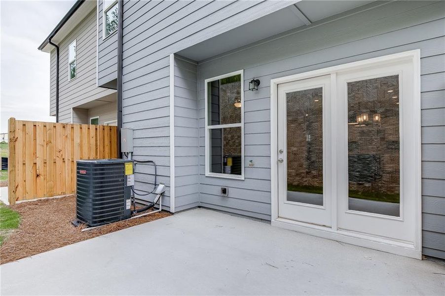 Exterior details and patio area of a home in , Sugar Hill (Image 3).