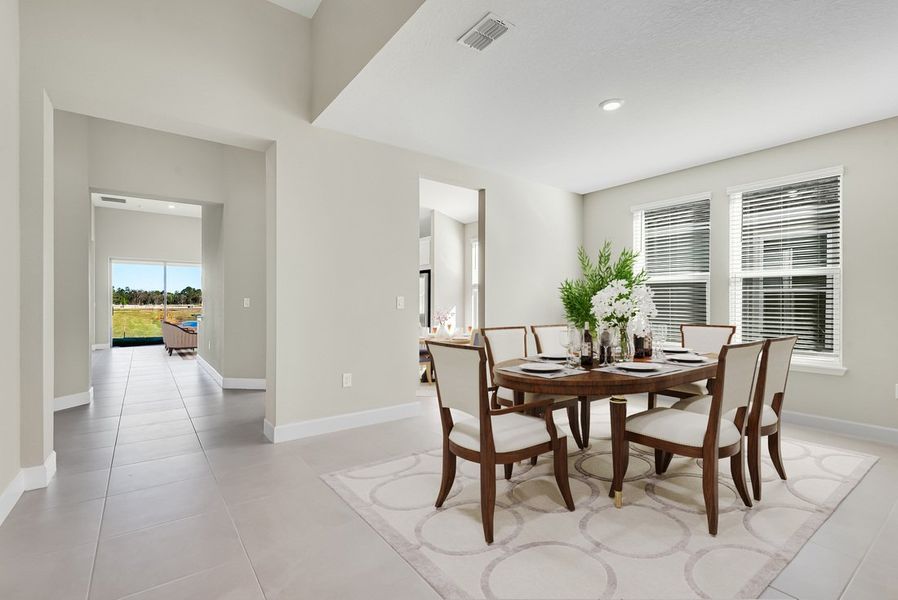 Representative furnished interior of a home built from the San Blas by Taylor Morrison in Colbert Landings, Palm Coast (Image 6).