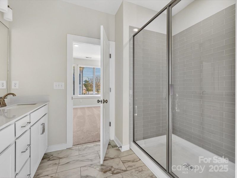 Furnished interior view inside a new home in Central Living at Craig, Charlotte (Image 9).