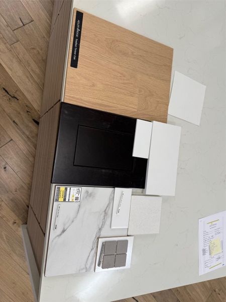 Sample of building materials used in homes in Sage Hollow, Kyle (Image 28).