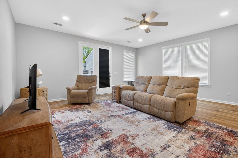 Furnished interior view inside a new home in , Summerville (Image 9). Furnished interior view inside a new home in , Summerville (Image 9).