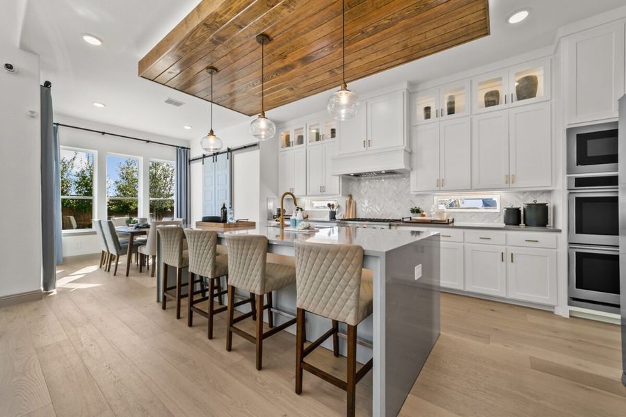Representative furnished interior of a home built from the Diana by Landon Homes in Lexington Frisco, Frisco (Image 15).