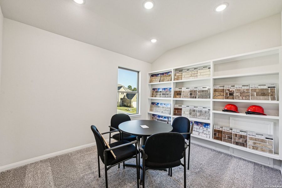 Furnished interior view inside a new home in Katzer Ranch, Converse (Image 14).