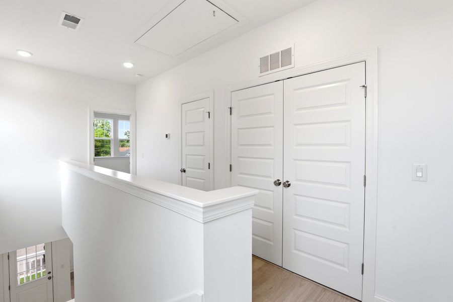Furnished interior view inside a new home in Downtown Wilmington Collective, Wilmington (Image 9).