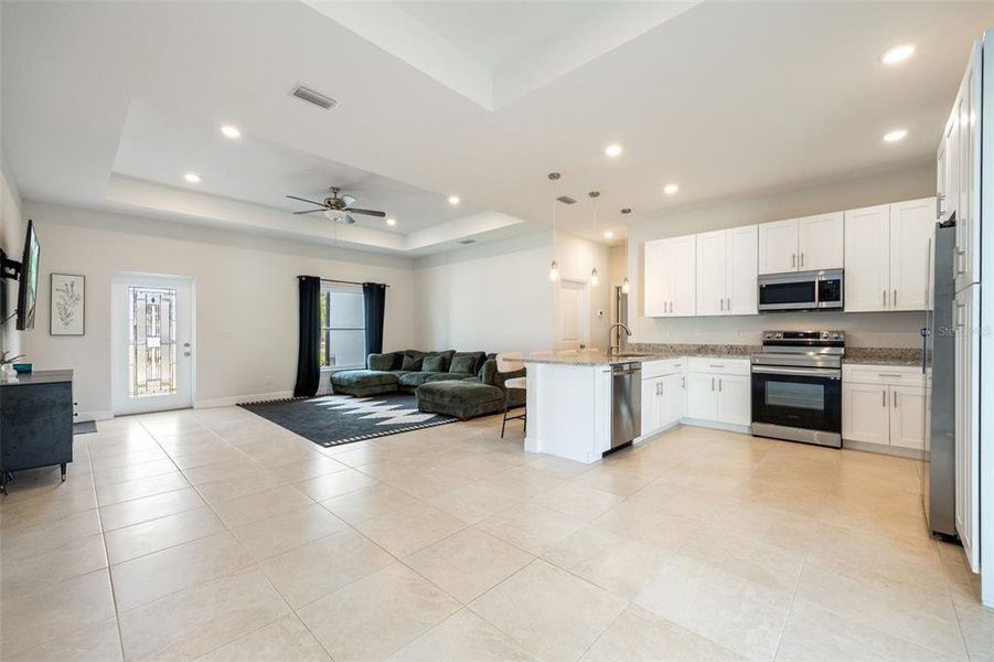Furnished interior view inside a new home in , North Port (Image 5). Furnished interior view inside a new home in , North Port (Image 5).