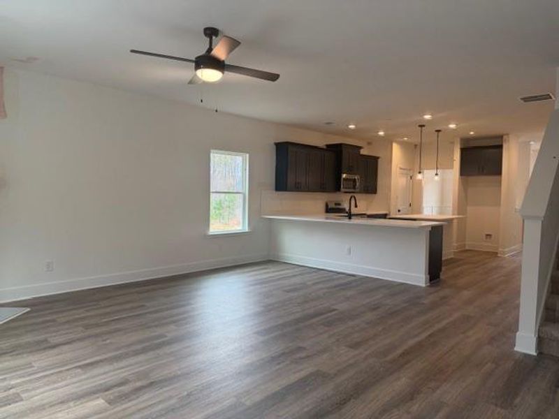 Spacious, unfurnished interior of a new home in Thunder Ridge, Dawsonville (Image 15).