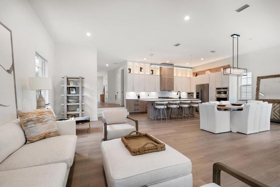 Furnished interior view inside a new home in , Dunedin (Image 6). Furnished interior view inside a new home in , Dunedin (Image 6).