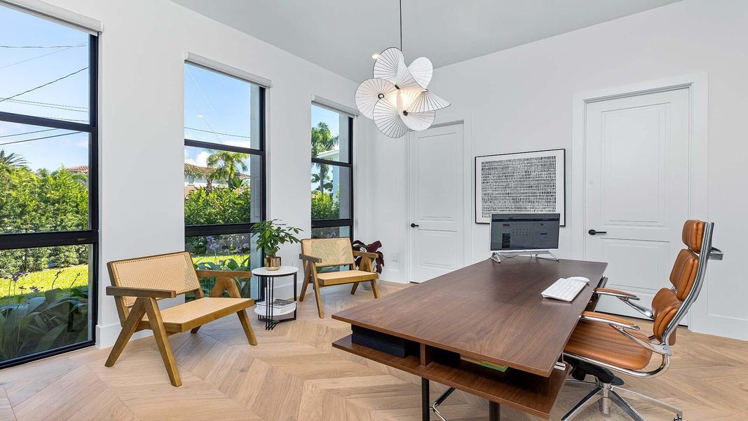 Furnished interior view inside a new home in , Boca Raton (Image 3).