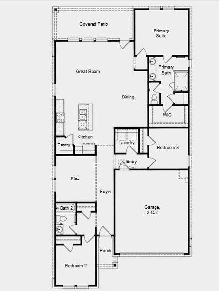 Highlights include: granite countertops, covered patio, and pre-wired for alarm system.