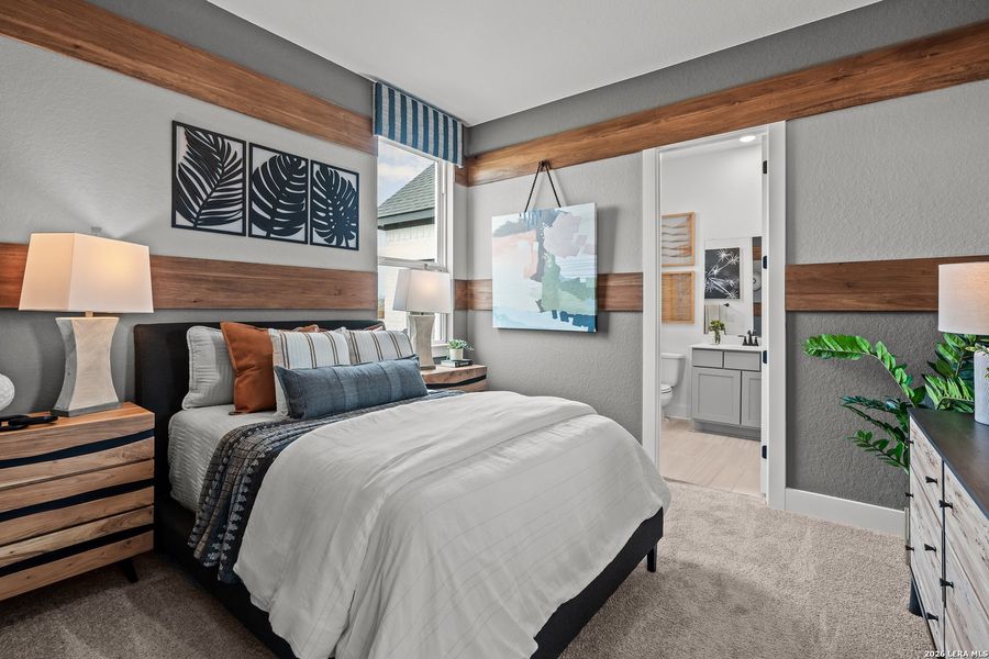 Furnished interior view inside a new home in Esperanza, Boerne (Image 35). Furnished interior view inside a new home in Esperanza, Boerne (Image 35).