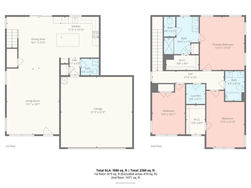 2D floor plan layout of this home in , Kings Mountain, NC (Image 5).