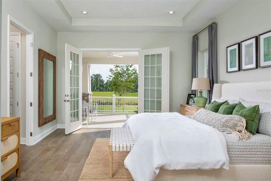 Furnished interior view inside a new home in Celebration - Island Village, Celebration (Image 7). Furnished interior view inside a new home in Celebration - Island Village, Celebration (Image 7).