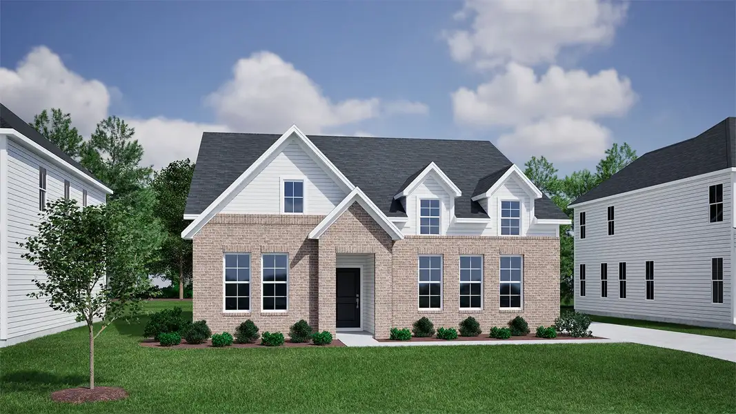 Representative exterior photo of a completed home built from the Elliott - Vanguard Collection by Mungo Homes in Grand Park, Leland, NC (Image 16). Representative exterior photo of a completed home built from the Elliott - Vanguard Collection by Mungo Homes in Grand Park, Leland, NC (Image 16).