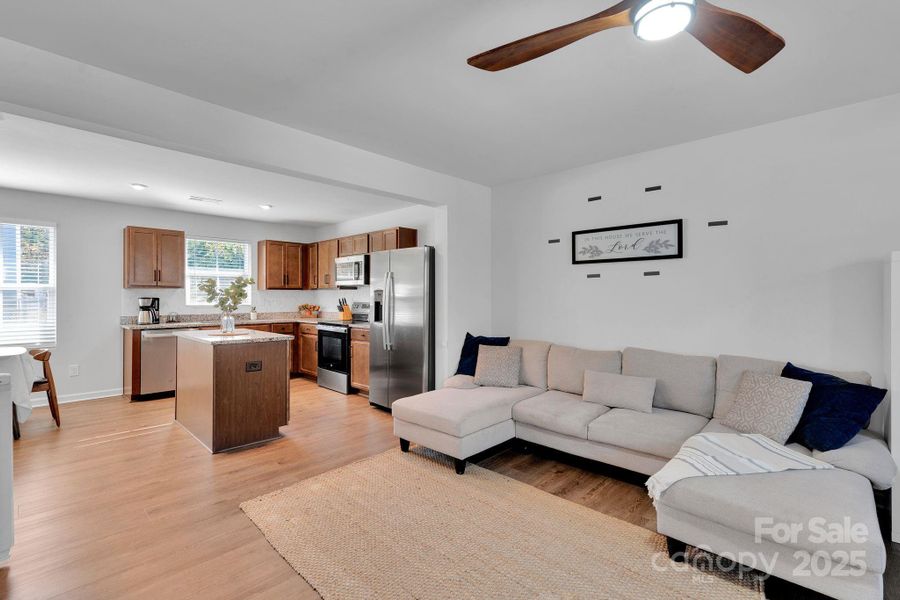 Furnished interior view inside a new home in , Charlotte (Image 7).