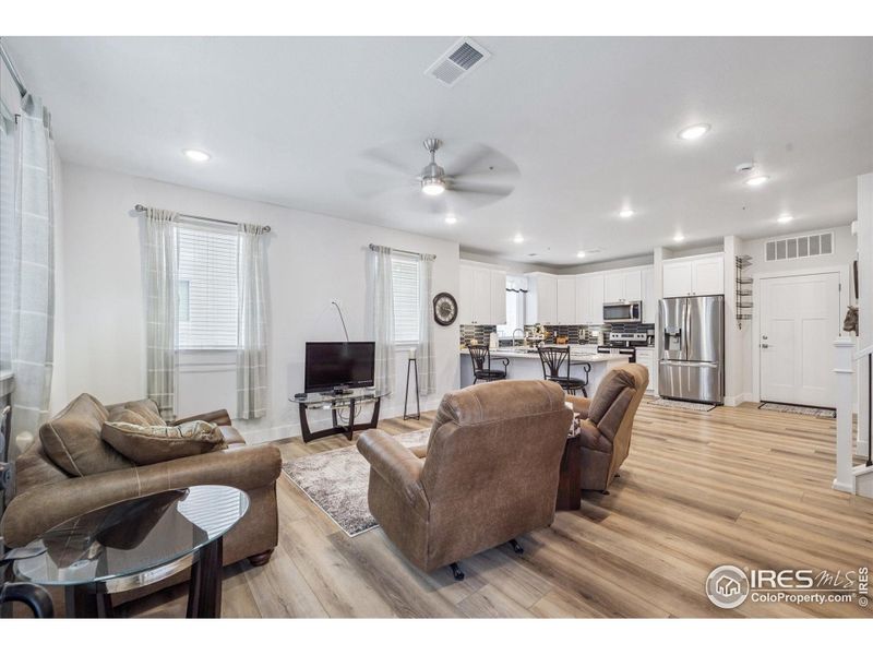 Furnished interior view inside a new home in , Greeley (Image 7).