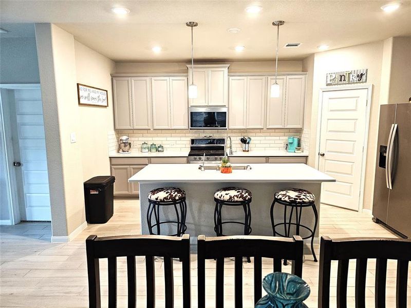 Open concept Kitchen