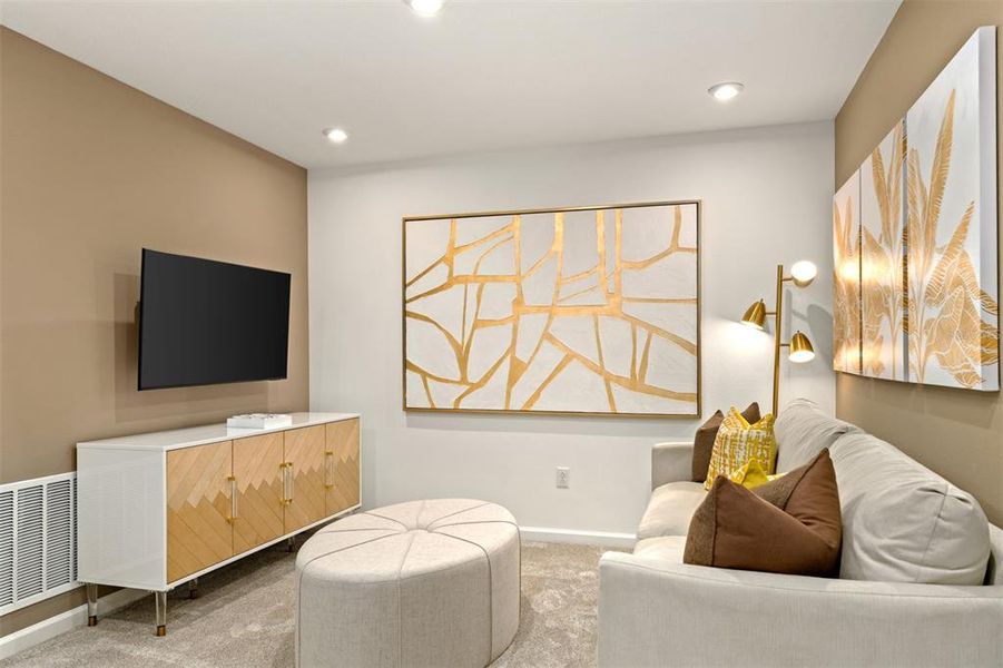 Furnished interior view inside a new home in , Orlando (Image 12). Furnished interior view inside a new home in , Orlando (Image 12).