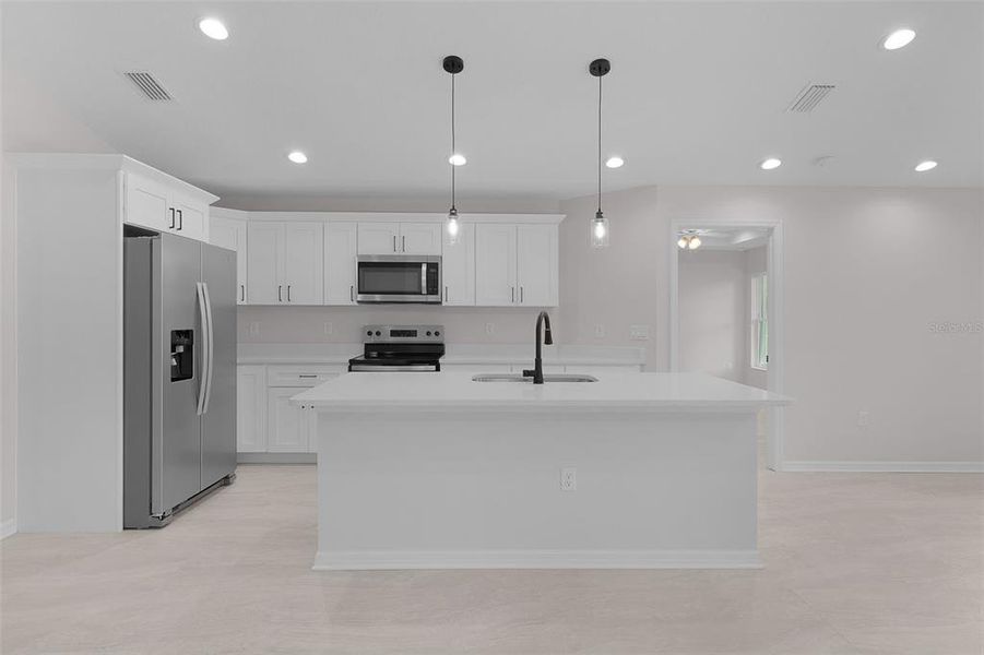 Furnished interior view inside a new home in , Wildwood (Image 12).