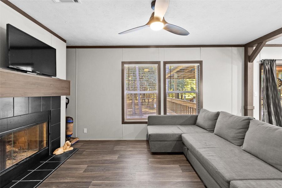 Furnished interior view inside a new home in , Huntsville (Image 12).