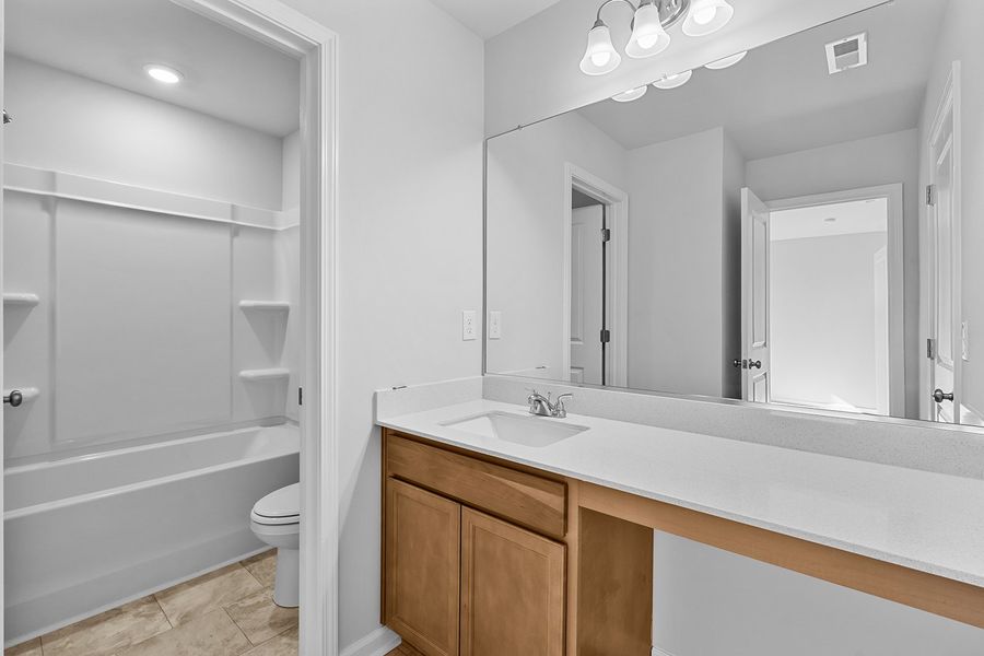 Furnished interior view inside a new home in Hanes Lake, Winston-Salem (Image 16).