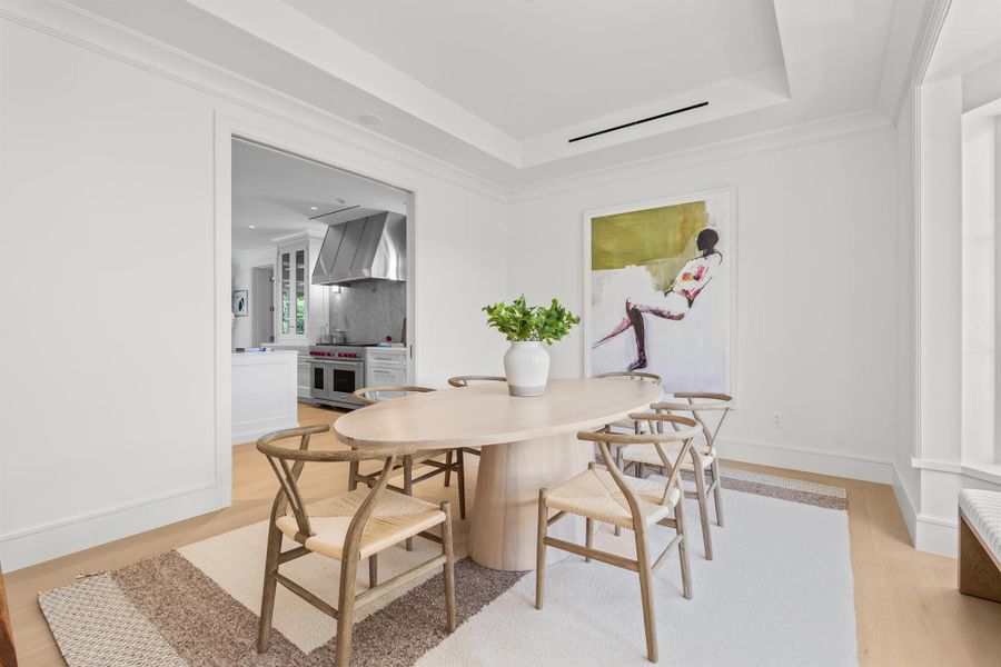 Furnished interior view inside a new home in , Palm Beach (Image 8).