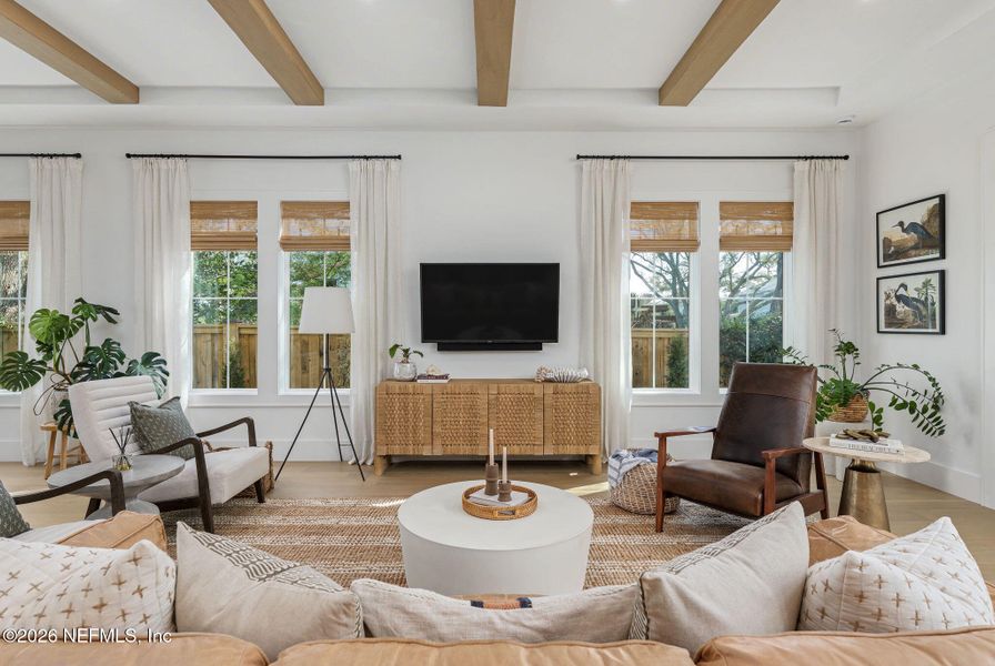 Furnished interior view inside a new home in , Ponte Vedra Beach (Image 50).