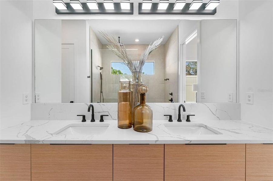 Furnished interior view inside a new home in , Sarasota (Image 49).