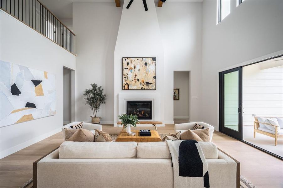 Furnished interior view inside a new home in , Dallas (Image 33).