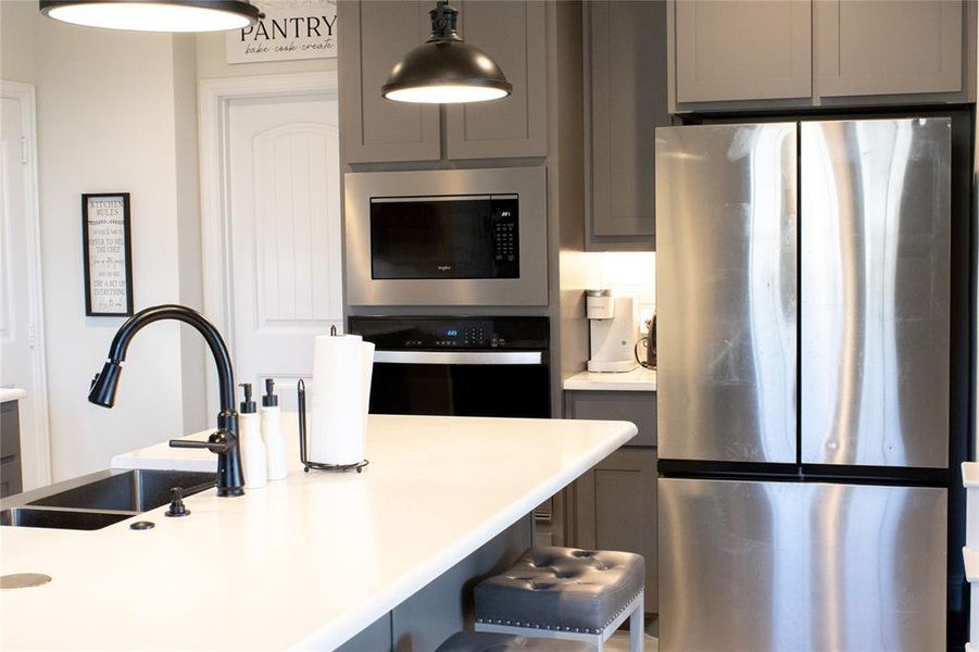 Close-up of interior finishes inside a home in , Mansfield (Image 24).