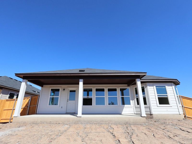 In-progress construction of a new home in Carillon, Manor, TX (Image 6).