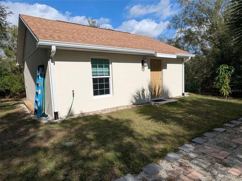 Exterior details and patio area of a home in , Arcadia (Image 20).