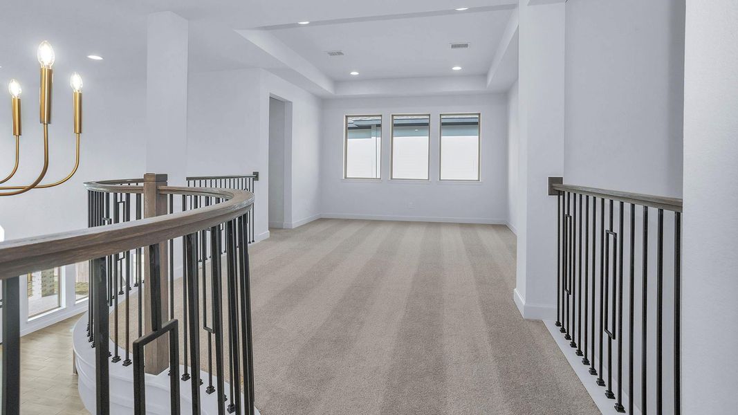 Spacious, unfurnished interior of a new home in Briarley, Montgomery (Image 10).