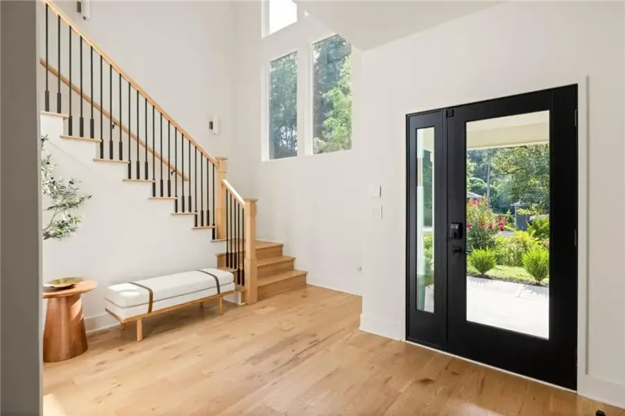 Furnished interior view inside a new home in , Atlanta (Image 6).