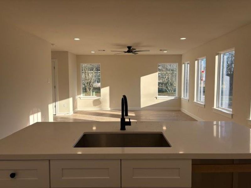 Close-up of interior finishes inside a home in , Hempstead (Image 5).