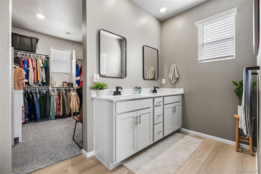 Furnished interior view inside a new home in Poudre Heights: The Alpine Collection, Windsor (Image 25).