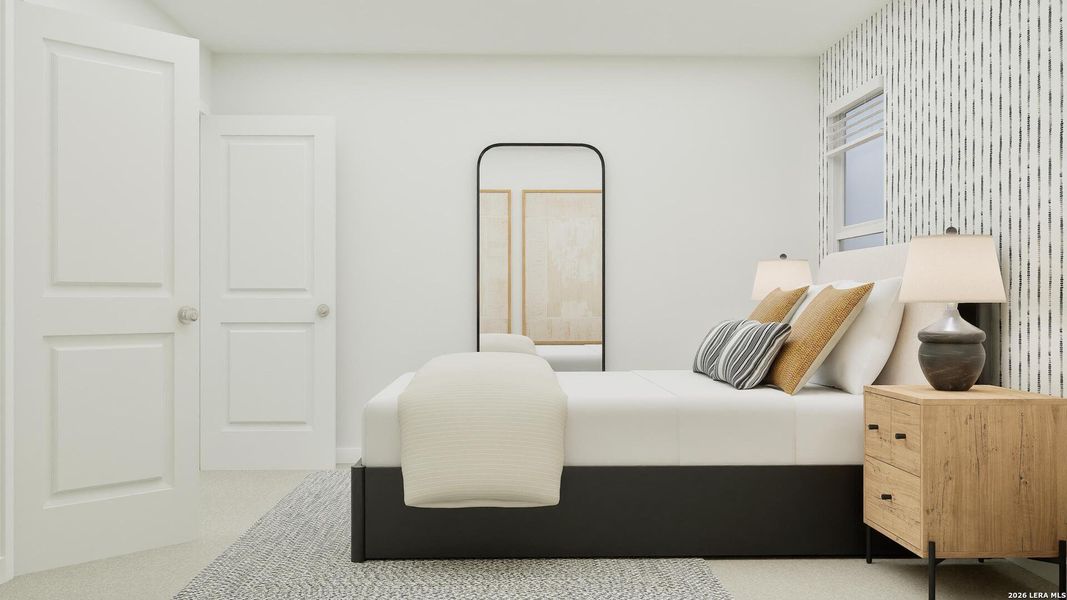 Furnished interior view inside a new home in Juniper Ranch, Spring Branch (Image 17).