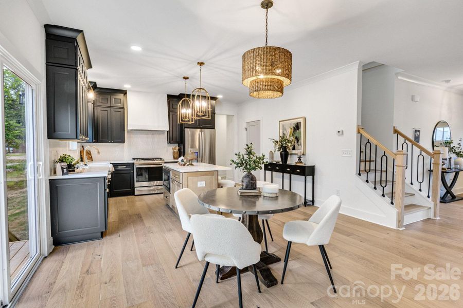 Furnished interior view inside a new home in , Kannapolis (Image 10).